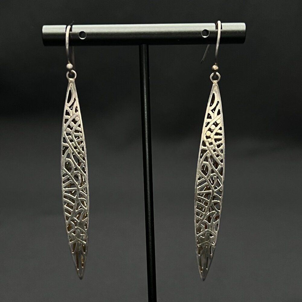 Silpada 3-D Teardrop Earrings